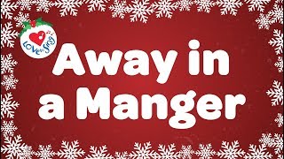 Away in a Manger with Lyrics  Christmas Carol amp Song [upl. by Heffron]