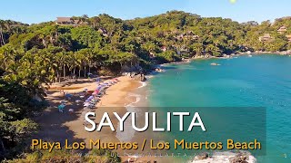 Paseo por Playa Los Muertos Sayulita Nayarit México  Get to know Los Muertos Beach in Sayulita [upl. by Delinda]