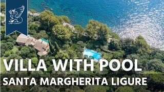 Luxury villa with view of Portofino for sale  Liguria Italy  Ref 4130 [upl. by Irena]