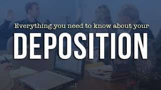 Everything You Need To Know About Depositions [upl. by Nove]