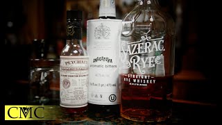 The Sazerac Cocktail amp Bitters  3 Minute Cocktail Education [upl. by Annirac]