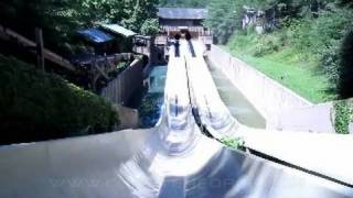 Mountain Slidewinder Front Seat onride widescreen POV Dollywood [upl. by Klute]