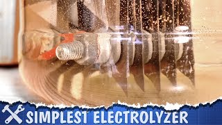 The simplest DIY electrolyzer ever [upl. by Icat]