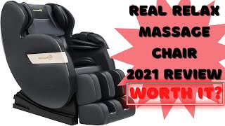 Real Relax Massage Chair Review  Worth it [upl. by Vial]