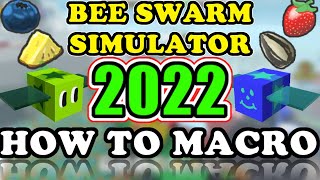 Bee Swarm Simulator  HOW TO MACRO while AFK [upl. by Ricki166]