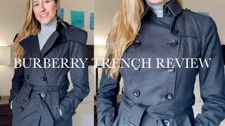 Burberry Trench Coat Review  Tawny Alessandra [upl. by Yklam]