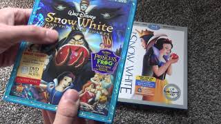 Snow White and the Seven Dwarfs Signature Collection BluRay Unboxing from Disney [upl. by Abibah]