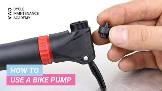 How To Use A Bike Pump [upl. by Attelra]