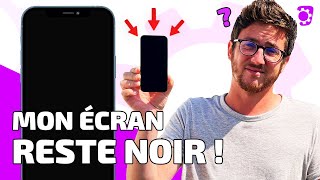 Mon écran diPhone reste noir  💡 NOS SOLUTIONS  Bricophone [upl. by Macilroy938]