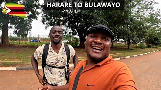 Leaving Harare Journey to Bulawayo [upl. by Irec552]