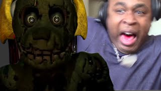 BlastphamousHD Reacts to Five Nights At Freddys 3 Trailer [upl. by Saturday]