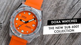 REVIEW The New Doxa SUB 600T Collection [upl. by Atiluj]