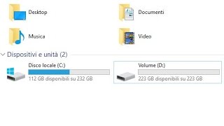 Hard disk  ssd non viene visto in risorse del computer [upl. by Edahc]