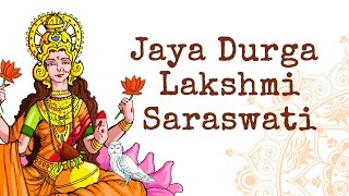 Jaya Durga Lakshmi Saraswati  Navratri Devi Bhajan  Art of Living [upl. by Adnalra]