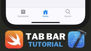 Create Tab Bar App Swift Xcode Tutorial  How to Customise Show Badges [upl. by Ecneps]