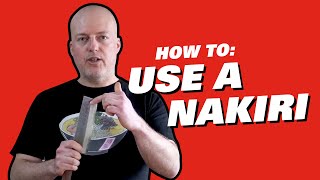 How to Use a Nakiri  Japanese Kitchen Knife Skills [upl. by Eninnaj]