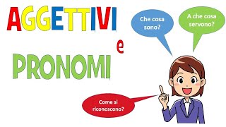 Aggettivi e pronomi Video illustrato per la scuola Primaria [upl. by Eisinger]