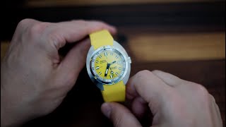 Doxa Sub 200T  WatchReviewBlogcom [upl. by Eitsyrc]