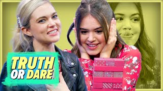 Legacies Kaylee Bryant and Jenny Boyd Play Truth or Dare Jenga [upl. by Tecil]