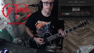 OBITUARY  Redneck stomp guitar cover [upl. by Ayres350]