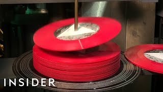 How Vinyl Records Are Made [upl. by Crowns]