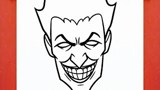 HOW TO DRAW THE JOKER [upl. by Eluk]