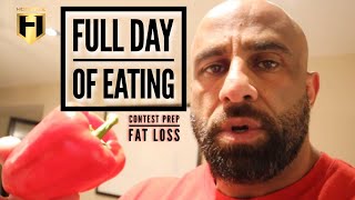 FULL DAY OF EATING eat like a bodybuilder  Fouad Abiad [upl. by Norrabal]