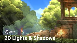 2D Lights and Shadows in Unity 2019 Tutorial [upl. by Ameerak]