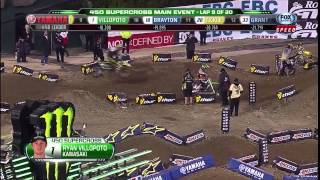 AMA Supercross 2013  Rd1 Anaheim 450 Main Event HD [upl. by Asselem]