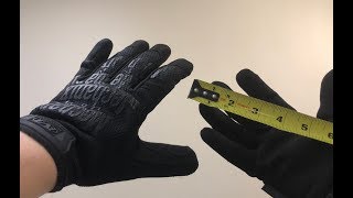 Mechanix Glove Review  Hand Measuring Guide [upl. by Nyleahs]