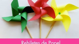 Rehilete de papel [upl. by Pitt]