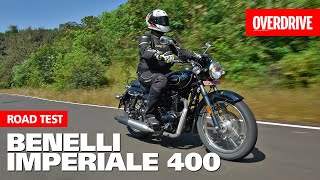 Benelli Imperiale 400  Road Test Review  OVERDRIVE [upl. by Renner94]