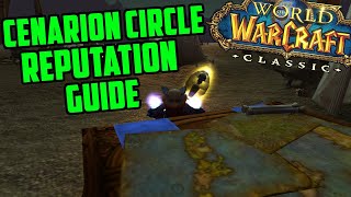 Classic WoW Cenarion Circle Reputation Guide  Why YOU Want This Reputation [upl. by Nennarb]