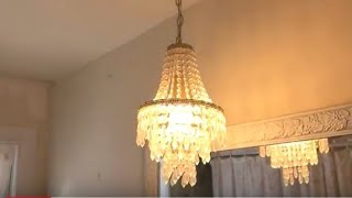 How to remove Chandelierlight fixture SAFE FAST amp EASY [upl. by Yenahs]