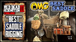 OMG BEST SADDLE In Red Dead Online COLLECTOR ROLE Special High End Mckinney Saddle [upl. by Wolfort41]