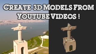 How to Make a 3D Model from any Youtube Video  Photogrammetry [upl. by Margalo]