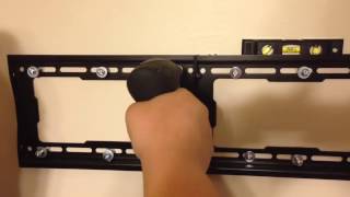 How to wall mount a TV with no Studs Drywall  Sheetrock [upl. by Ecaidnac]