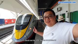 KTM ETS Train Business Class Review Padang Besar to KL Sentral [upl. by Aleris874]