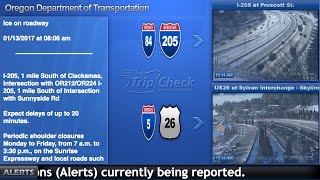 Live traffic cameras courtesy of ODOT [upl. by Alrahs601]