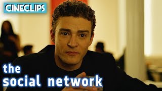 Meet Sean Parker  The Social Network  CineStream [upl. by Francklin435]