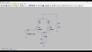 Differential Amplifier LTspice [upl. by Loftis554]