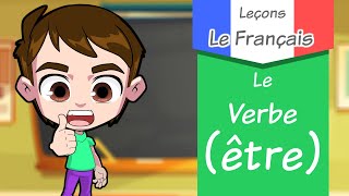 Le Verbe être au présent de lindicatifleçon de conjugaison learning french language [upl. by Blasien]