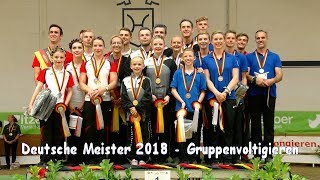 DMV Elmshorn 2018  Gruppenvoltigieren Top 3 [upl. by Otsuj745]