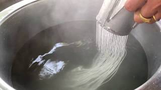 Thai Rice Flour Noodles Recipe [upl. by Dagley688]