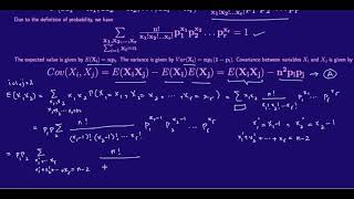 Multinomial Distribution Covariance [upl. by Herrera]