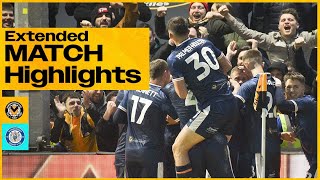 Extended Highlights  Newport County v Stockport County [upl. by Aicac855]