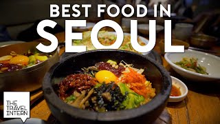 15 Incredible Must Eats in Seoul — Seoul Food Guide South Korea  The Travel Intern [upl. by Patrich]