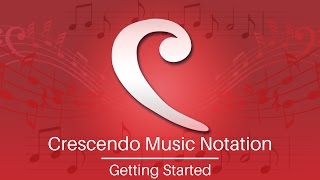 Crescendo Music Notation Tutorial  Getting Started [upl. by Hofmann]