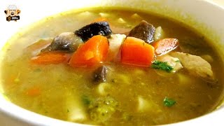 EASY CHICKEN VEGETABLE SOUP RECIPE [upl. by Baseler554]