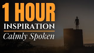 1 HOUR OF INSPIRATIONAL QUOTES Calmly Spoken for Meditation ASMR [upl. by Etnod]